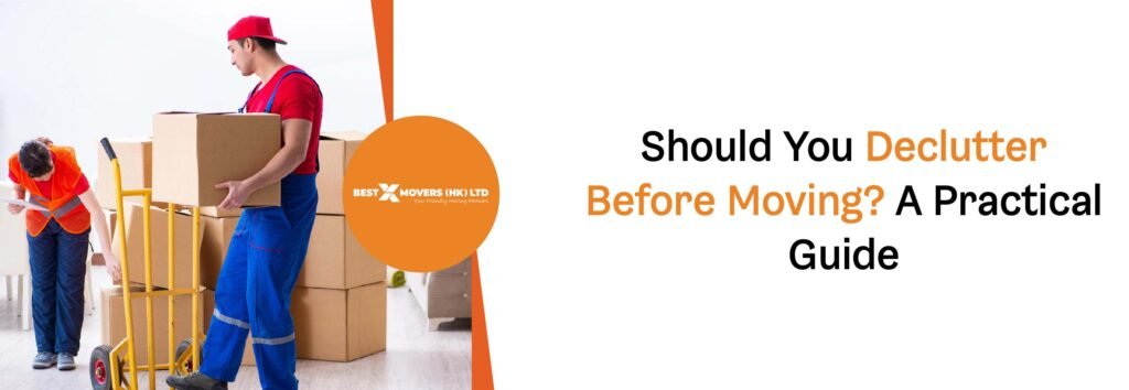 Declutter Before Moving